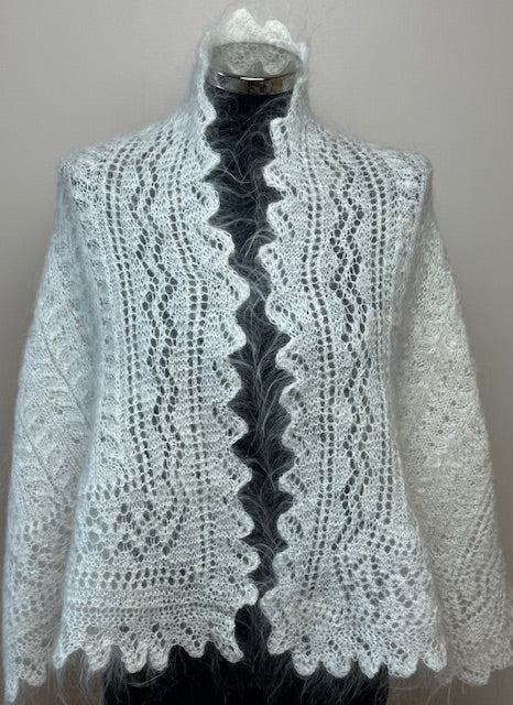 Uryupinsk downy shawl ( Palantine ) # SW-9, 130x50 cm