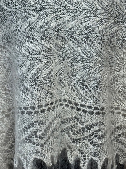 Uryupinsk downy shawl ( Palantine ) # SW-8, 130x55 cm
