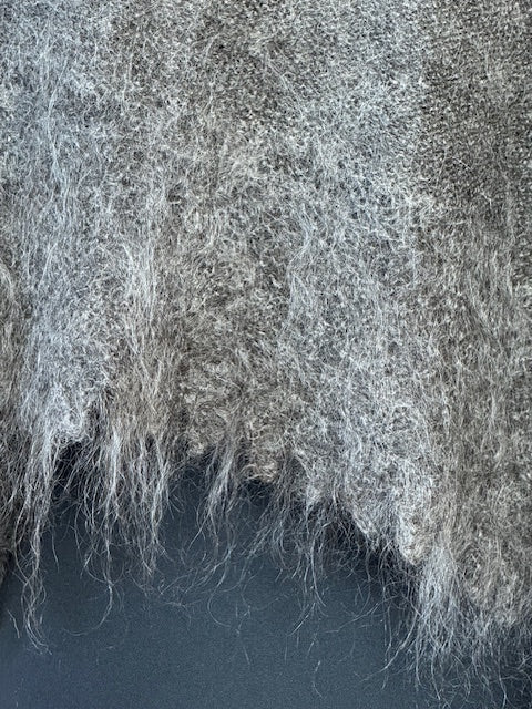 Orenburg shawl PGO-1, 130x130 cm