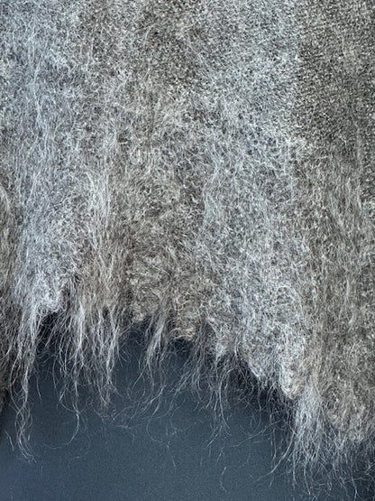 Orenburg shawl PGO-1, 130x130 cm