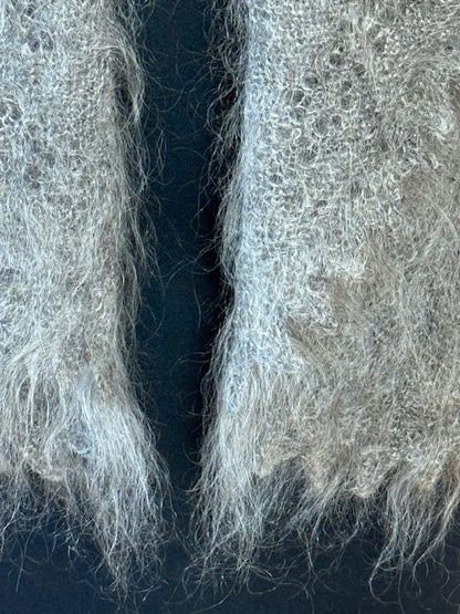 Orenburg shawl PGO-9, 110x110 cm