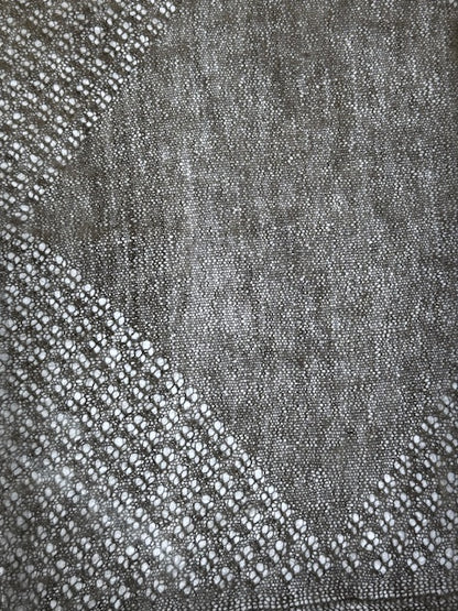 Orenburg shawl PGO-9, 110x110 cm