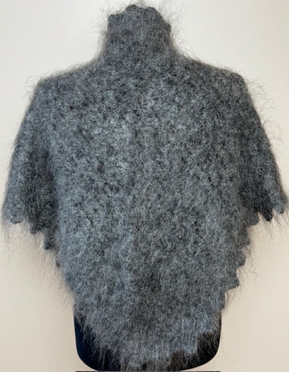 Uryupinsk downy neckerchief  # KG-29, 90x140x90 cm