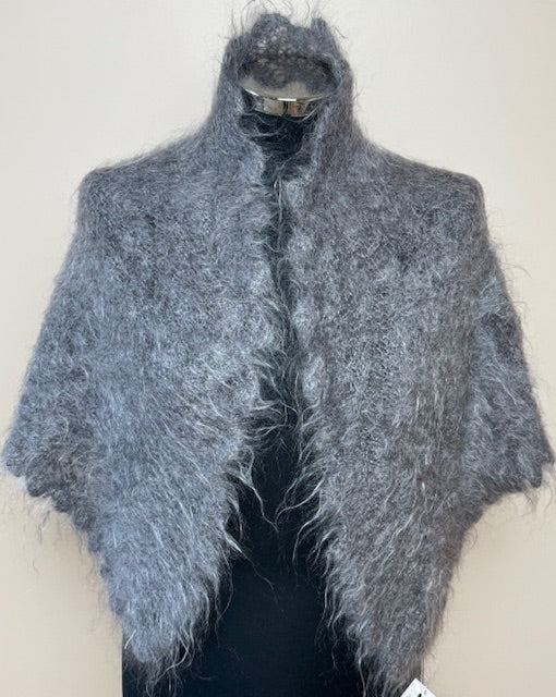 Uryupinsk downy neckerchief  # KG-11, 90x140x90 cm