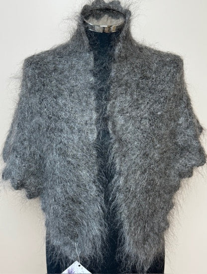 Uryupinsk downy neckerchief  # KG-32, 90x140x90 cm