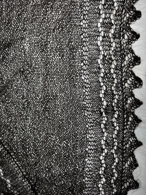 Orenburg downy neckerchief  KGO-15, 100x160x100 cm