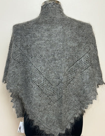 Orenburg downy neckerchief  KGO-7, 90x140x90 cm
