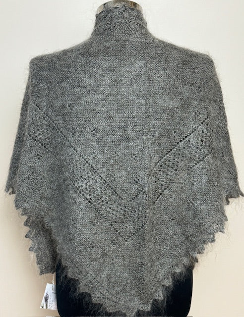 Orenburg downy neckerchief  KGO-7, 90x140x90 cm