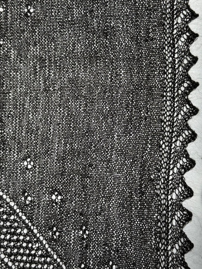 Orenburg downy neckerchief  KGO-7, 90x140x90 cm