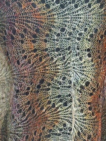 Downy shawl ( Palantine ) #93, 160x80 cm