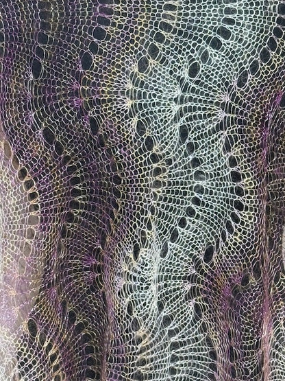 Downy shawl ( Palantine ) #183, 200x80 cm