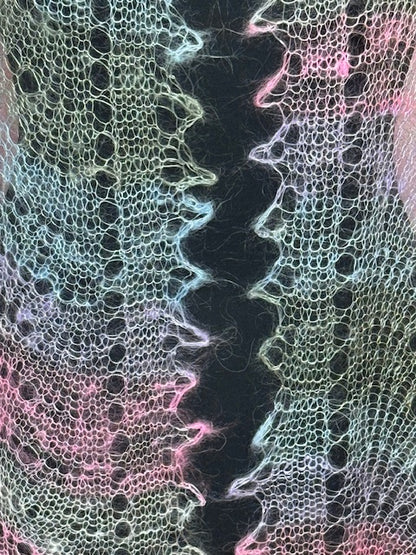 Downy shawl ( Palantine ) #24, 200x80 cm