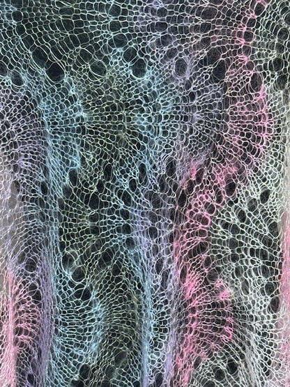 Downy shawl ( Palantine ) #24, 200x80 cm