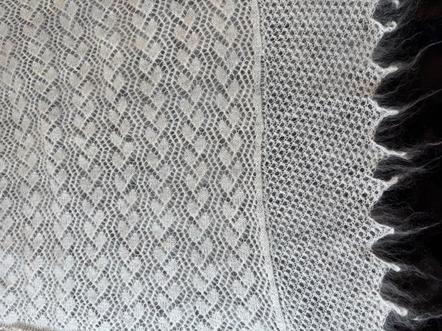 Uryupinsk dūnu šalle  #PW-24, 120x120 cm.