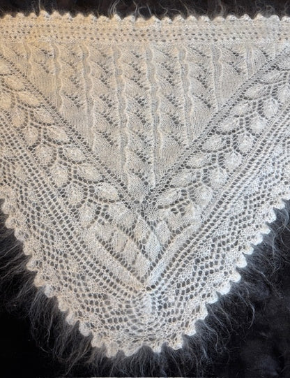 Uryupinsk downy neckerchief  # KW-27, 100x140x100 cm