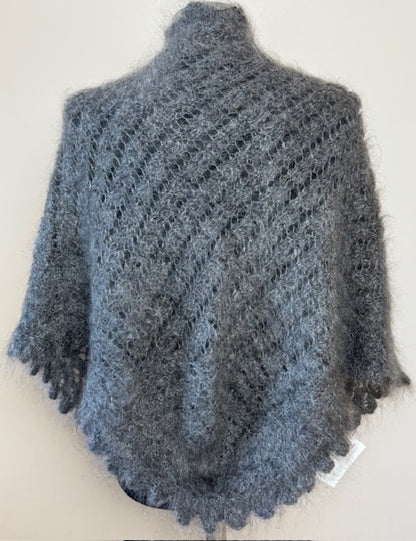 Uryupinsk downy neckerchief  # KG-10, 80x120x80 cm