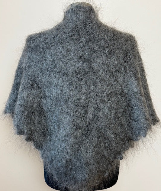 Uryupinsk downy neckerchief  # KG-31, 90x140x90 cm