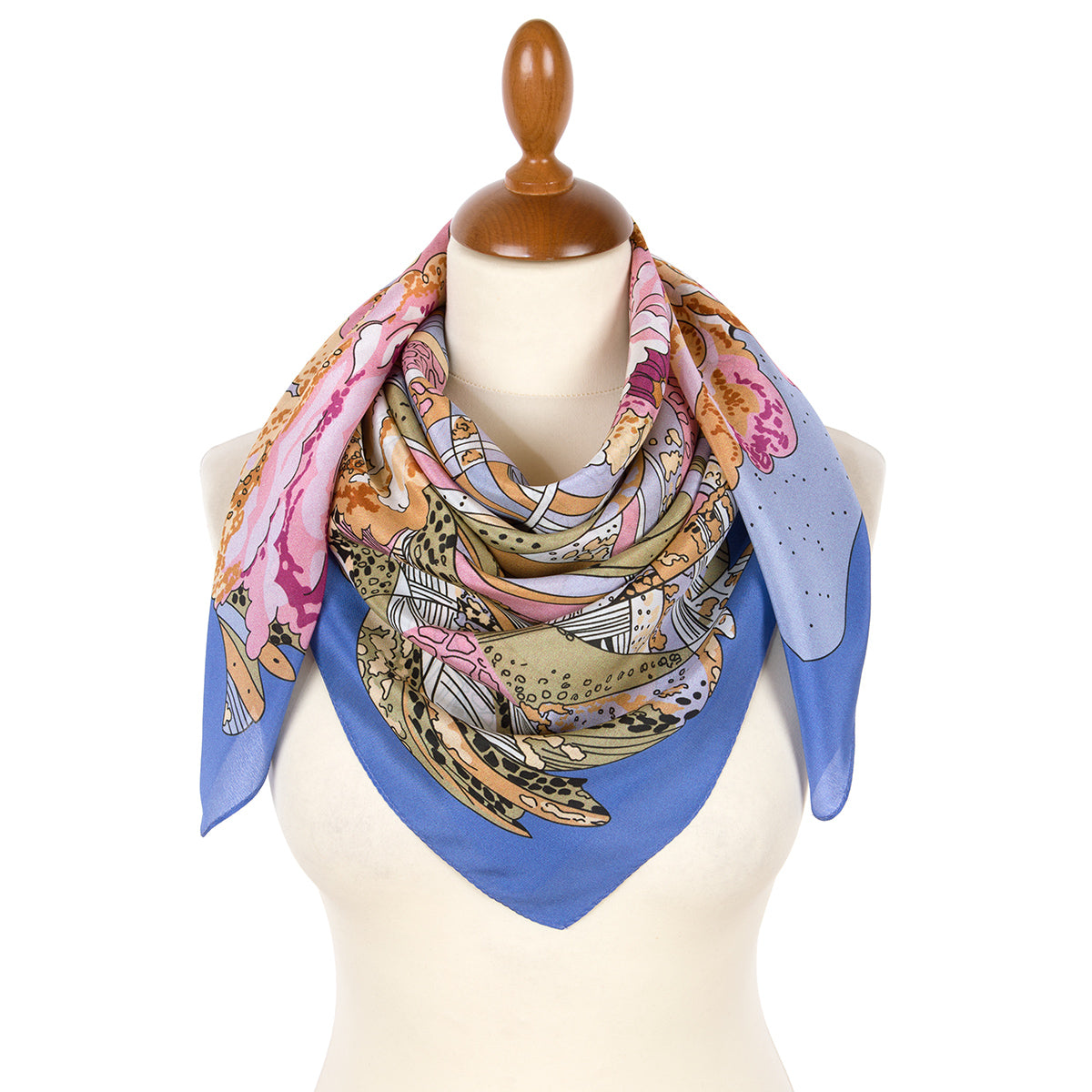 Шелковый платок «Ах, лето» 1033-13