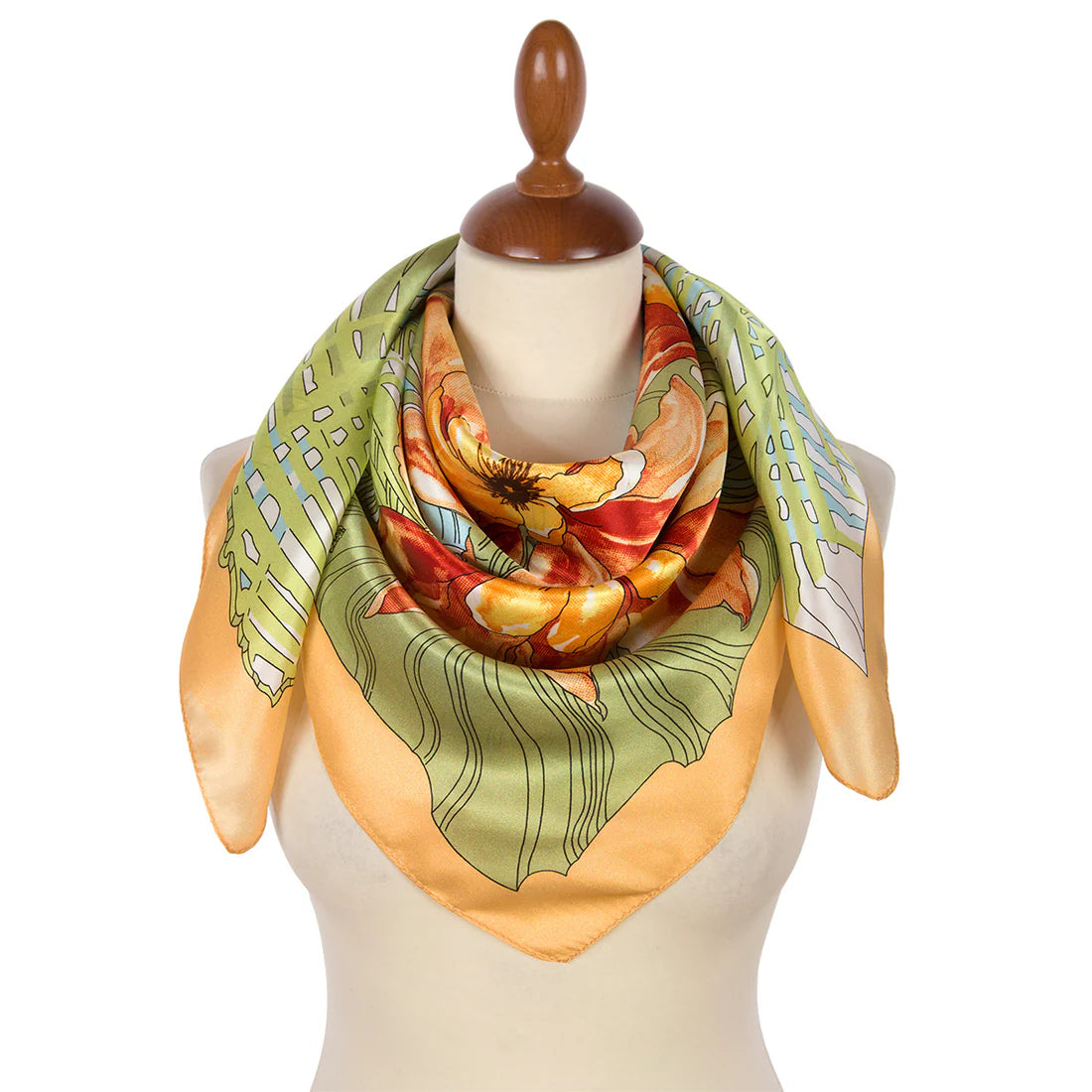 Scarve "Shadow on sand" 1084-0