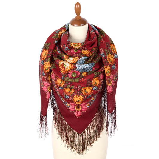 Shawl  "Black Eyes" 1194-5