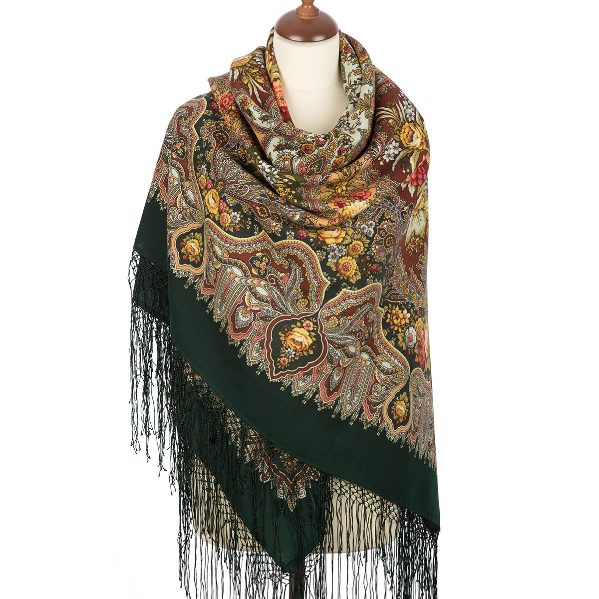 Shawl  "Almonds" 1369-10