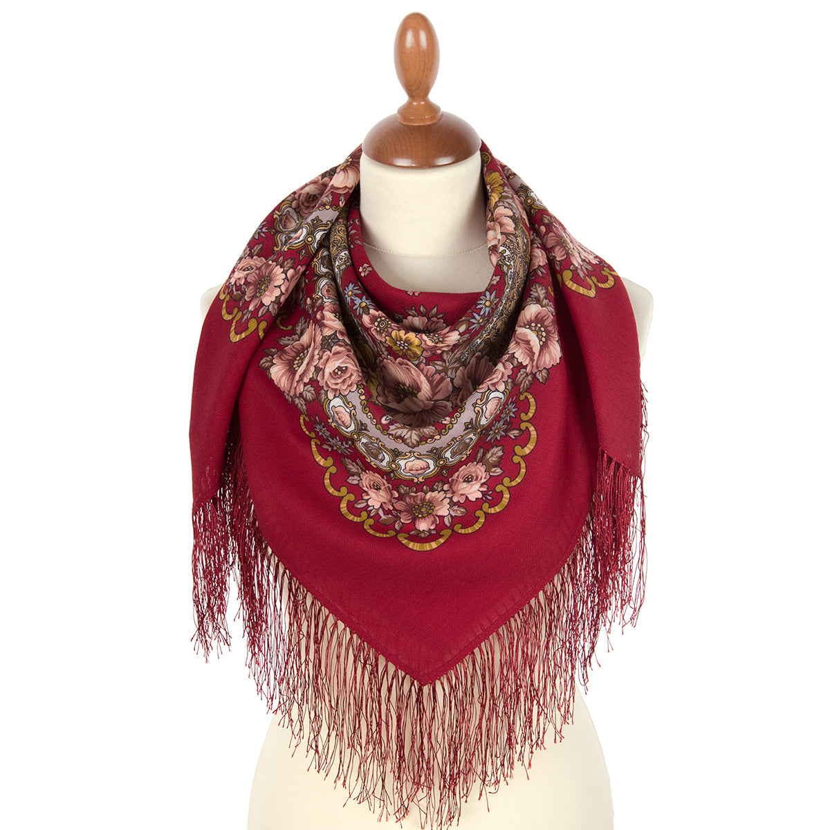 Kerchief "Poppy color" 155-5