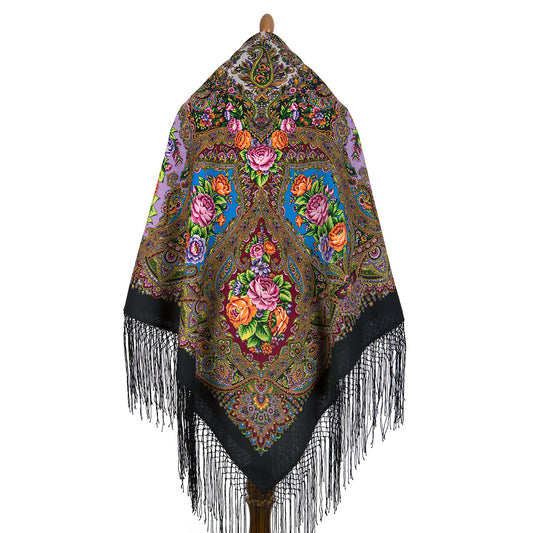 Shawl  "My light, little mirror" 1815-18