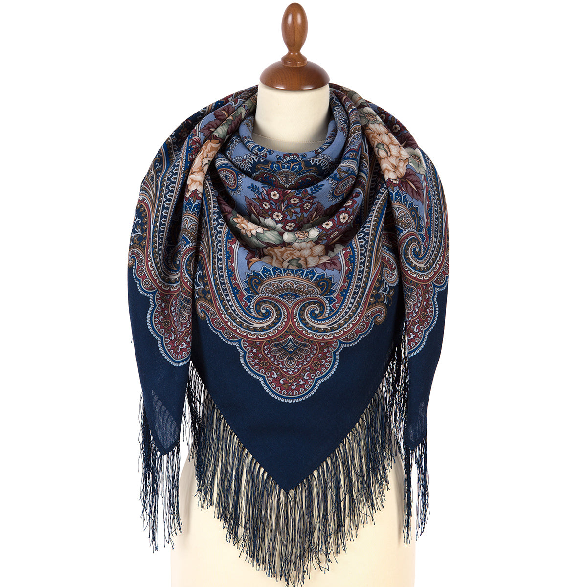 Shawl  "Autumn Bonfires" 1897-14