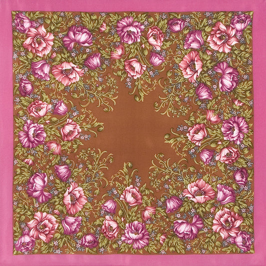 Scarve «Blooming Poppies» 1485-3
