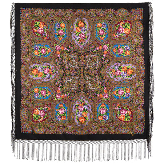 Shawl  "My light, little mirror" 1815-18
