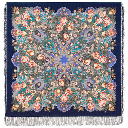 Шаль «Песня сказочного леса» 1880-65