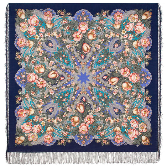 Shawl "Song of the Fairy Forest" 1880-65