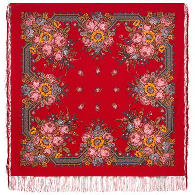 Shawl  "Festive" 12-4