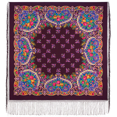 Shawl  "Medallions" 928-8