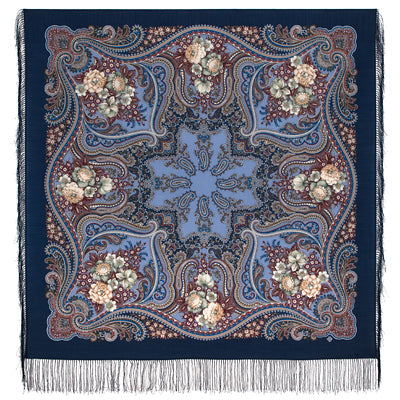 Shawl  "Autumn Bonfires" 1897-14