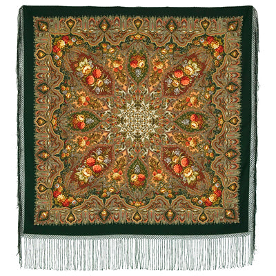 Shawl  "Almonds" 1369-10