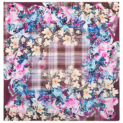 Zīda lakats «Pavasaris Skotijā» 10088-7