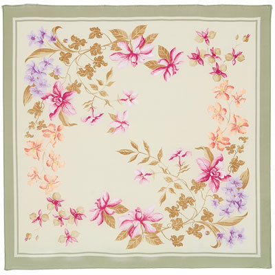 Zīda lakats «Gardenija» 868-1