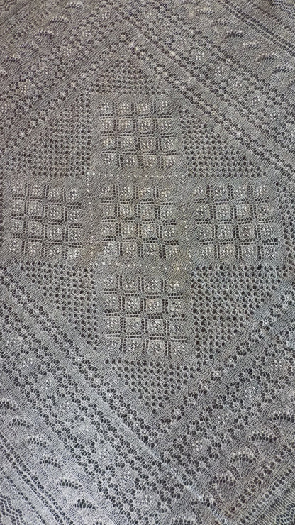 Orenburgas šalle PWO-75, 140x140 cm